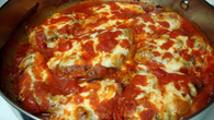 Coxa de frango à parmegiana