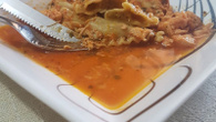 Tortei com molho de frango