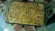 Lasanha de biscoito cream cracker