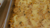 Estrogonofe de bacalhau ao forno