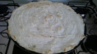Creme de bananas com suspiro gratinado