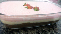 Mousse pudim napolitano