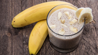 Shake proteico de banana