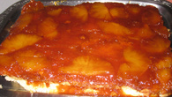 Bolo cremoso de abacaxi
