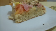 Focaccia com cobertura
