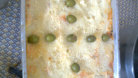 Escondidinho de batata com camarão e catupiry