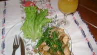 Frango com brócolis