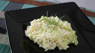 Risoto de alho-poró
