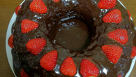 Bolo de chocolate cremoso