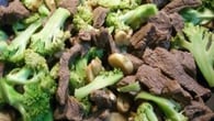Carne com brócolis