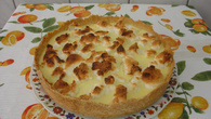 Torta merengue de banana da terra