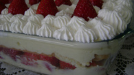 Trifle de morango
