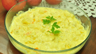 Salada de batata cremosa