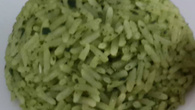 Arroz de espinafre