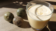 Batida de maracujá com vodca