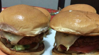 Hambúrguer de frango fit