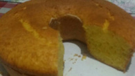 Bolo de farinha de arroz sabor laranja