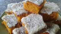 Bolo de abóbora com gengibre