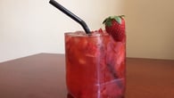 Caipiroska de morango
