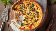 Torta fit de frango e legumes