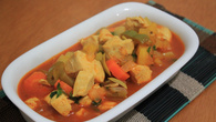 Frango com legumes da Megg