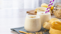 Batida de banana fácil e rápida