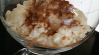 Arroz doce de microondas