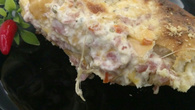 Sanduíche de pão francês de forno