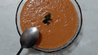 Gaspacho de sopa gelada