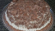 Bolo torta de chocolate com trufas