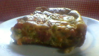 Torta rápida de salsicha