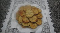 Berinjela frita do Ermes