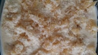 Pavê mousse de abacaxi com ninho