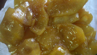 Doce de laranja com rum