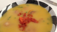 Sopa creme de mandioquinha