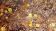Escondidinho de mandioquinha com carne moída