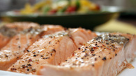 Filé de salmão ao forno