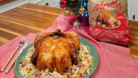 Frango Assado com Arroz de Braga