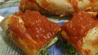 Panqueca integral de brócolis