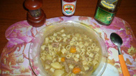 Sopa de Lentilha (tradicional)