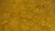Estrogonofe de frango desfiado