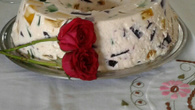 Mosaico de Gelatina com Leite de Coco