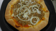 Pizza de atum do japa