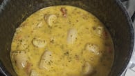 Moqueca de banana verde