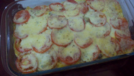 Tomates gratinados