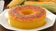 Bolo de milho verde da espiga
