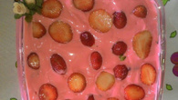 Mousse de morango rápida