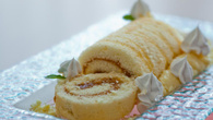 Rocambole de doce de leite