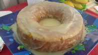 Cobertura de bolo de laranja