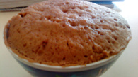 Bolo de iogurte de caneca